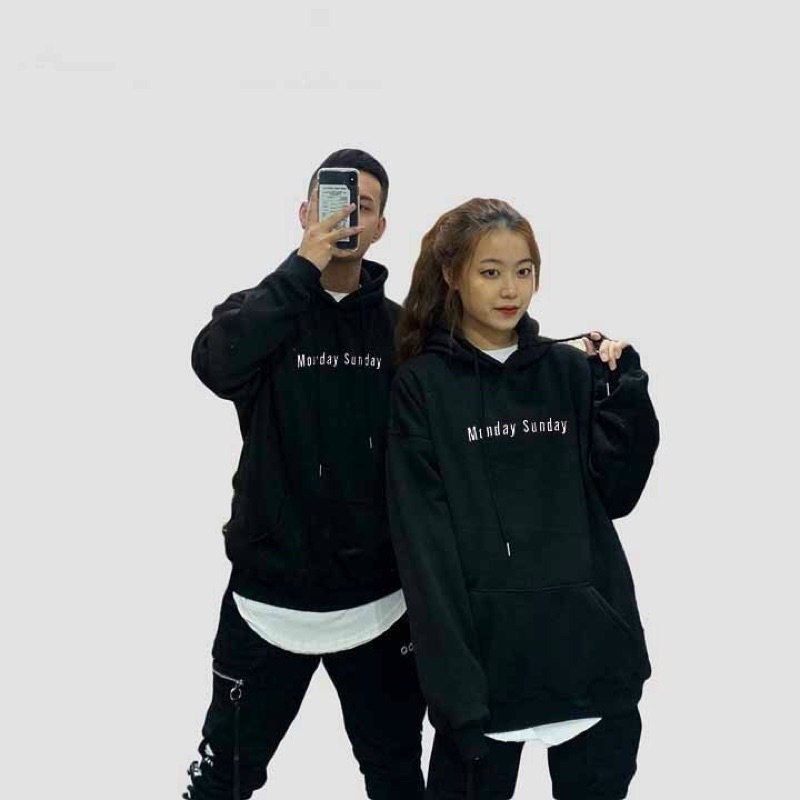 Áo Khoác Hodie Nam Nữ Sunday Form Rộng KSS206