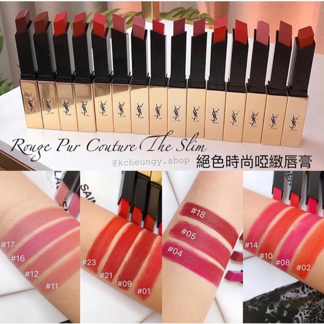 YSL - Son Thỏi Lì Slim Matte Chính Hãng 100%