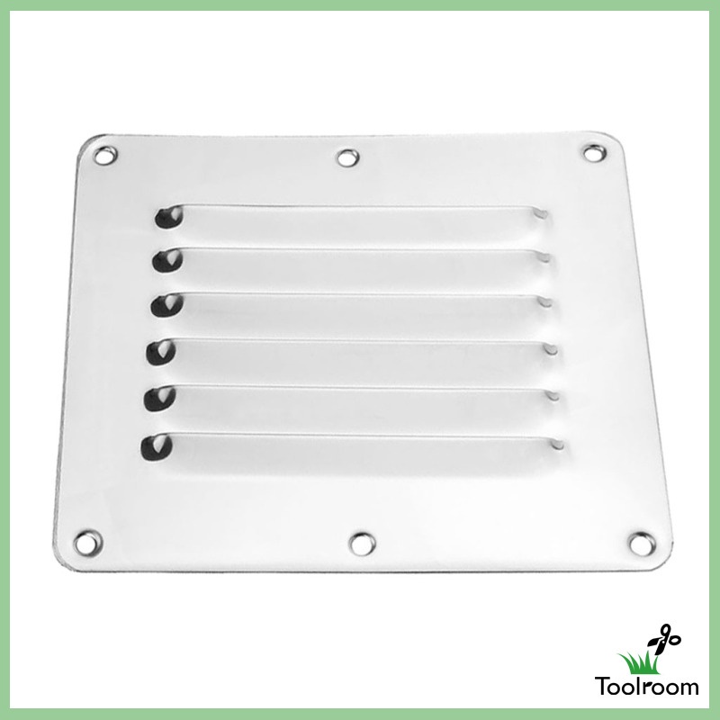 Lỗ Thông Gió Bằng Thép Không Gỉ Hình Vuông 127x115mm | BigBuy360 - bigbuy360.vn