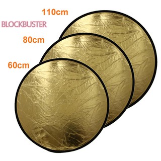 Tấm hắt sáng 2 trong 1 màu vàng / bạc có thể gấp lại được
