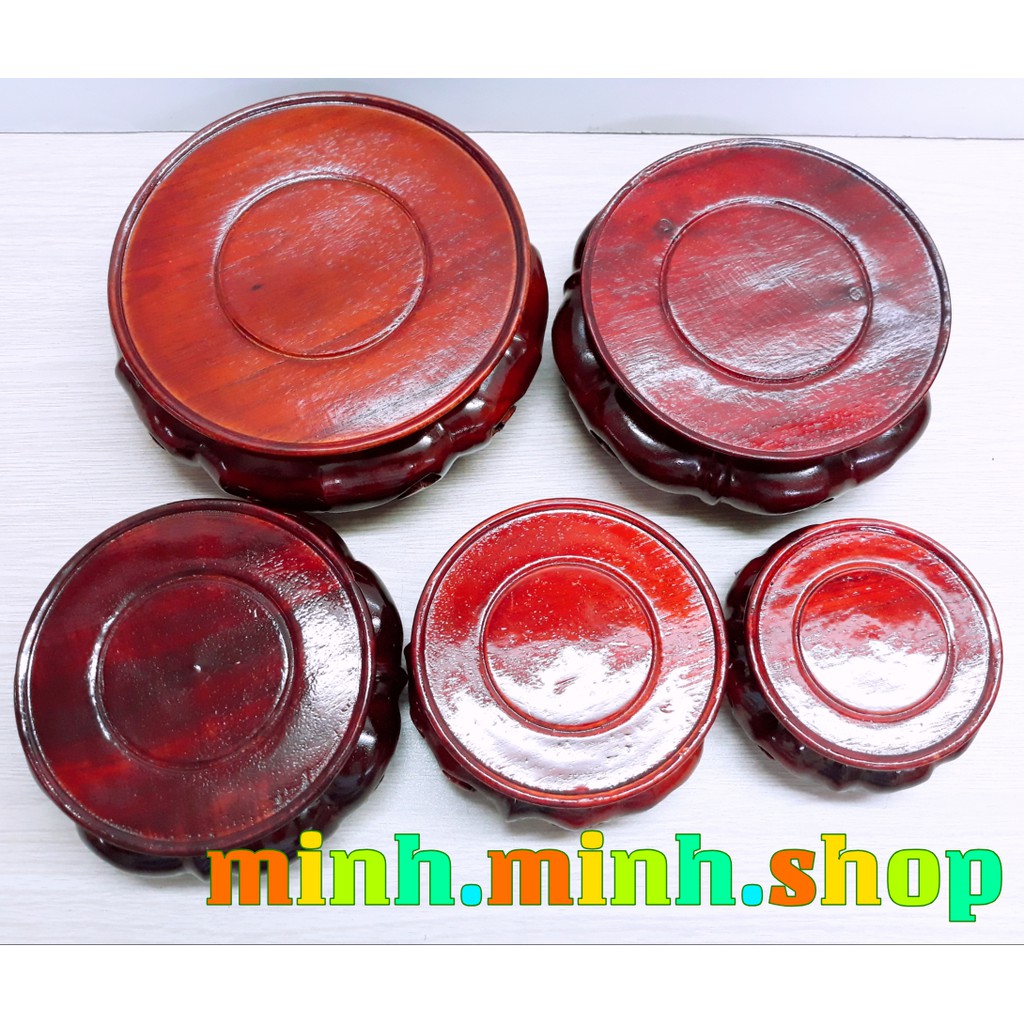 Đôn gỗ đế gỗ tròn thấp kê tượng, lư hương, dĩa chưng trái cây, cóc, tỳ hưu,....