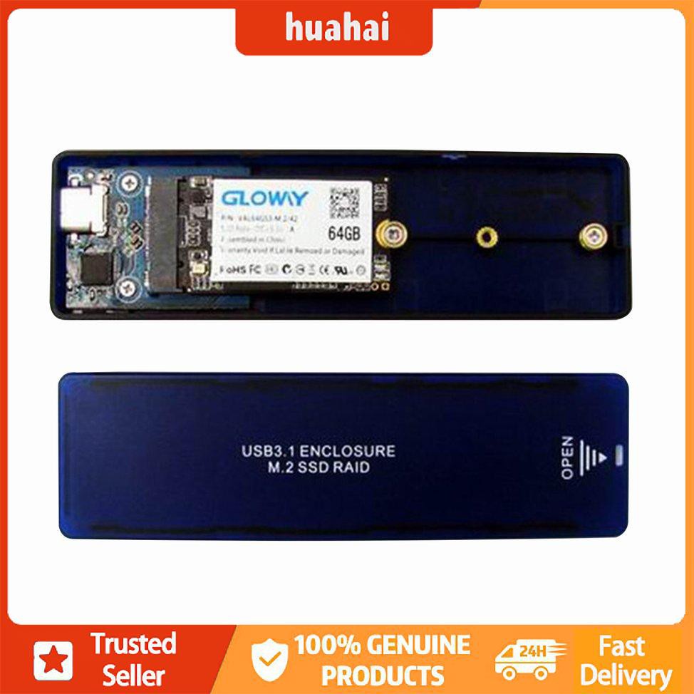 Vỏ SSD M2 NGFF Vỏ ngoài M.2 Đến USB Type-C 3.1 Bộ điều hợp SSD cho PCIE NGFF | BigBuy360 - bigbuy360.vn