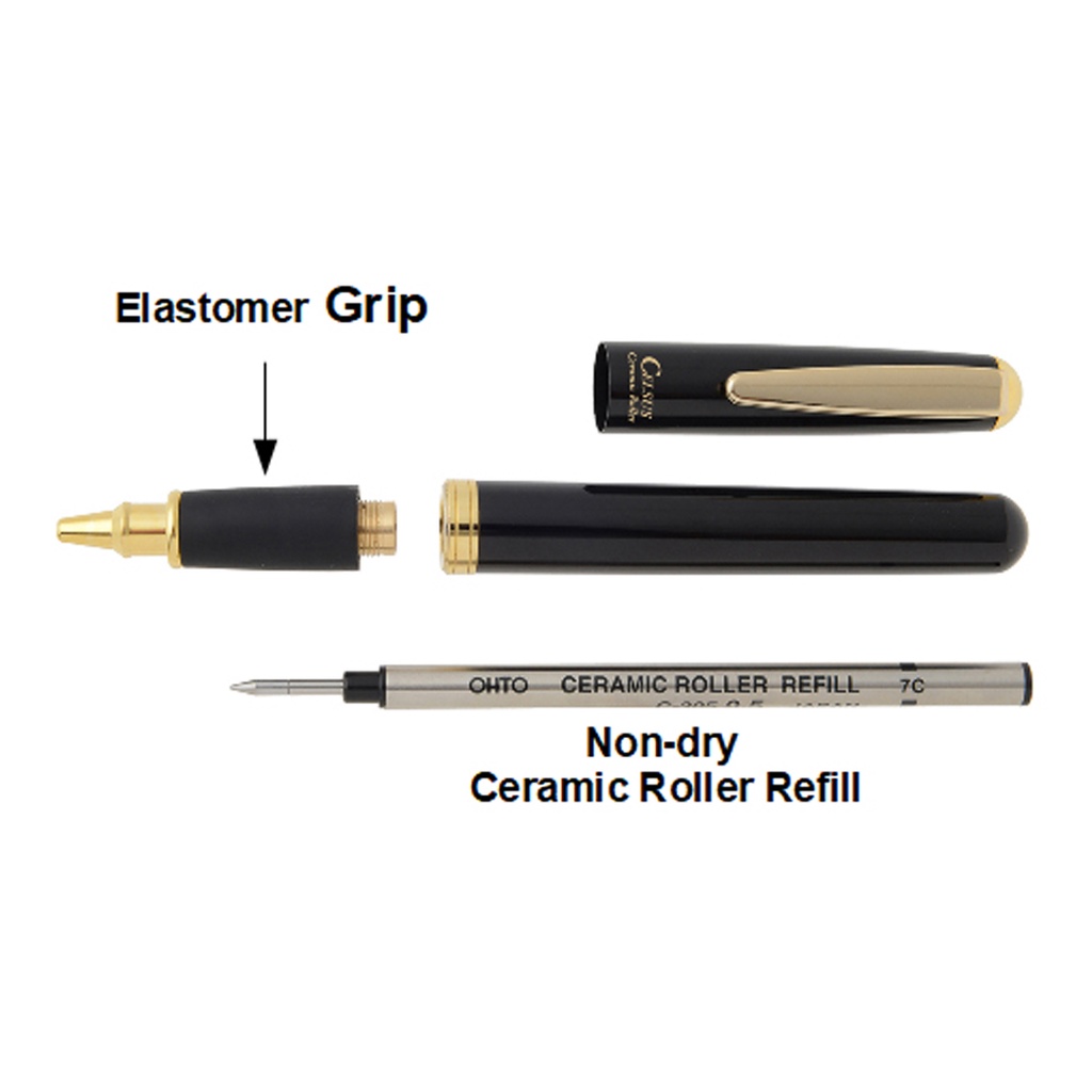 Bút bi ngòi gốm Ohto Ceramic CELSUS 0.5mm