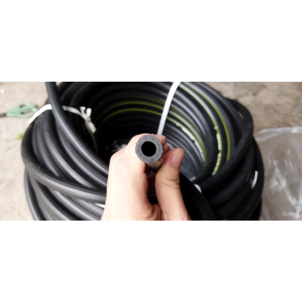 Dây dẫn khí nén Hàn Quốc Sinsung 1 lớp bố vải phi 8 mm | giá 1 mét dài