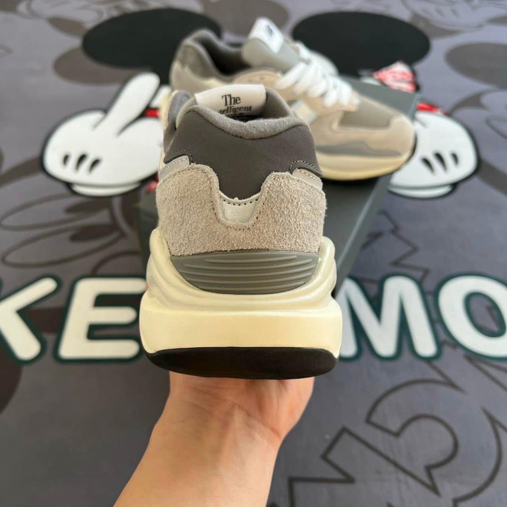 GIÀY THỂ THAO SNEAKER CAO CẤP NB 57/40 GREY RAY BẢN CAO CẤP NAM NỮ ẢNH THẬT+FREESHIP