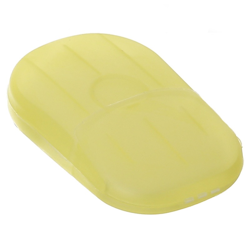 Hộp 15 Tờ Giấy Xà Phòng Dùng Một Lần Tiện Dụng Khi Đi Du Lịch