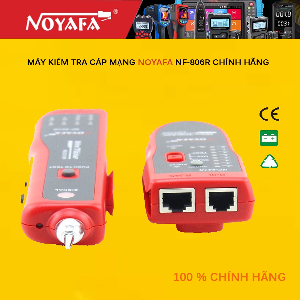 Bộ kiểm tra và dò tín hiệu mạng NOFAYA NF-806R chính hãng