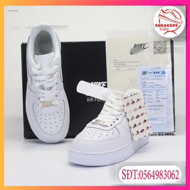 💥FREE SHIP-HÀNG QUẢNG CHÂU💥Giày thể thao sneaker AF1 trắng full box 1.1 -Yabi