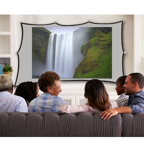 Màn hình máy chiếu 100 inch treo tường Canvas 16:9 chất lượng cao