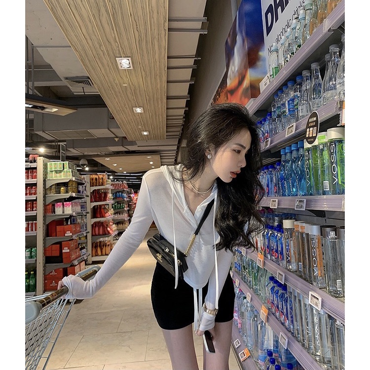 Set chân váy body+hoodie KÈM ẢNH THẬT
