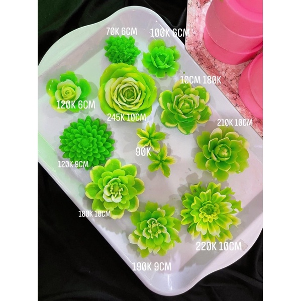 Khuôn Silicone Hoa Hồng Nước Nhụy Đại Đóa 10.5 Cm