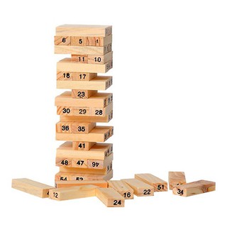 Bộ Rút Gỗ Loại 54 Thanh Từ Gỗ Cao Cấp Wiss Toy