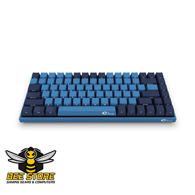 Bàn phím cơ AKKO 3084 OceanStar | Keycap PBT | 84 phím | Tặng kèm 8 keycap