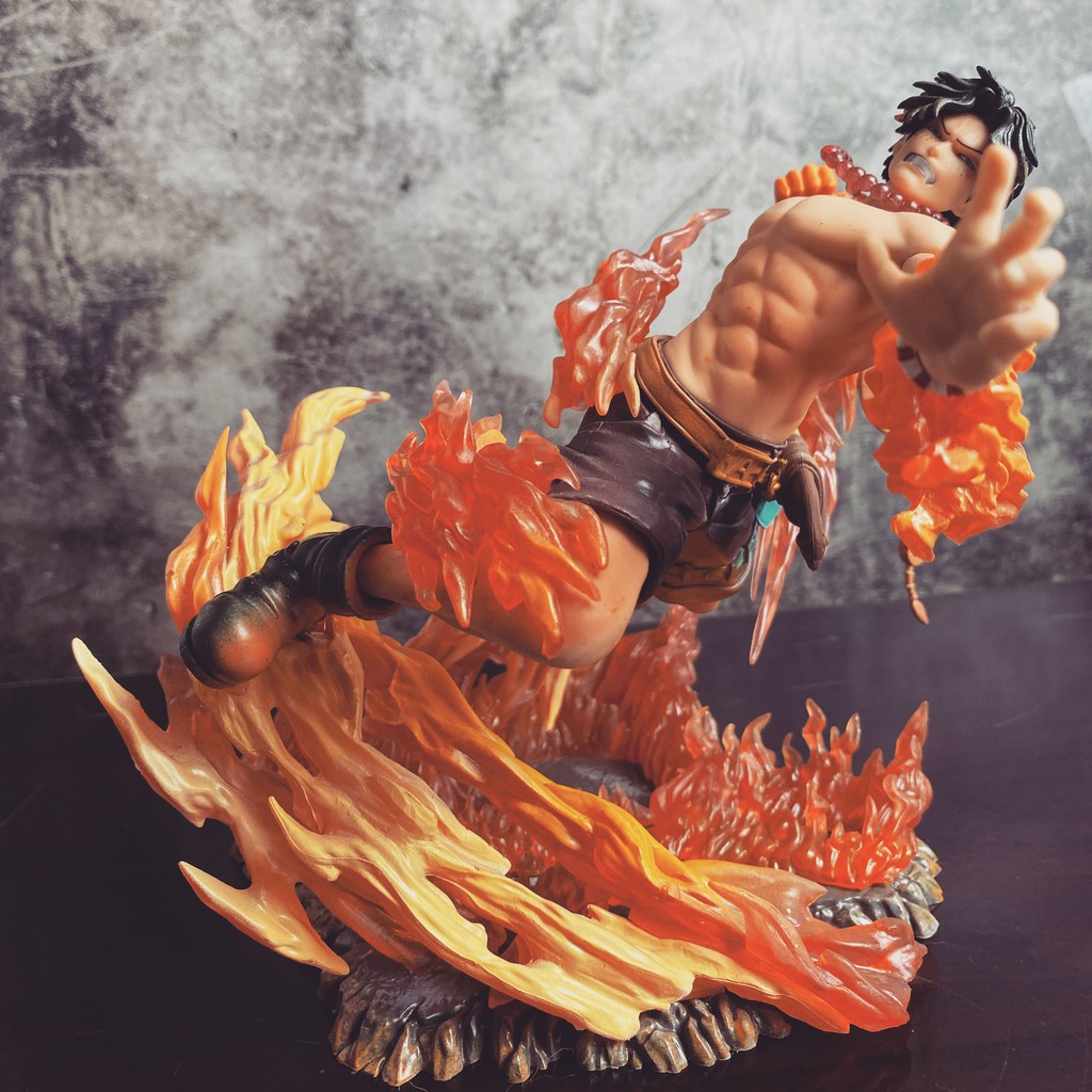 Mô Hình Portgas D Ace Hiệu Ứng Lửa Hiken no Ace Cực Đẹp One Piece Vua Hải Tặc