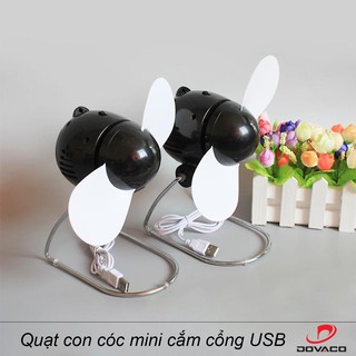 Quạt con cóc mini cắm cổng USB