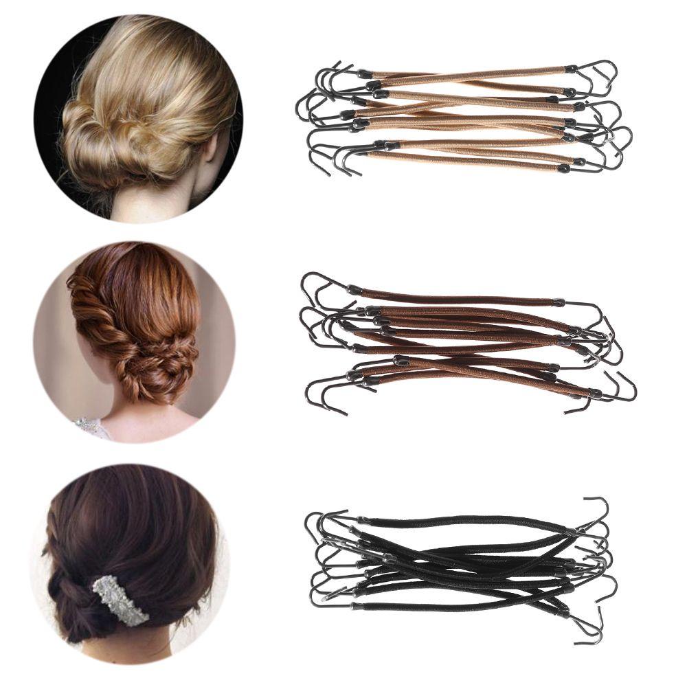 SOMEDAYZL Dây Buộc Tóc Dày Dặn Co Giãn Kèm Móc Dành Cho Nữ