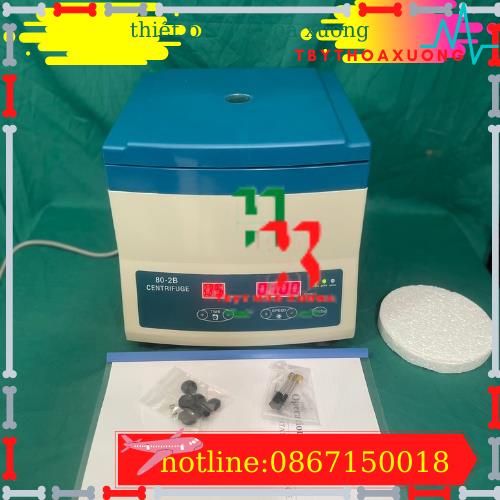 Máy Li Tâm 12 Ống Điện Tử 80-2B - Máy Tách Huyết Tương 80-2B