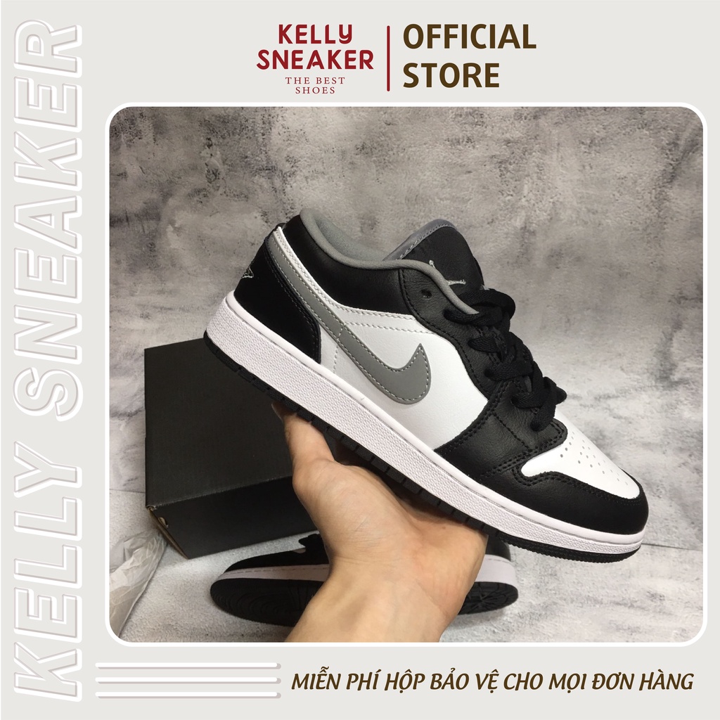 Giày Thể Thao Sneaker Jordan 1 Low Smoke Grey Ver3 Low - Bản Cao Cấp