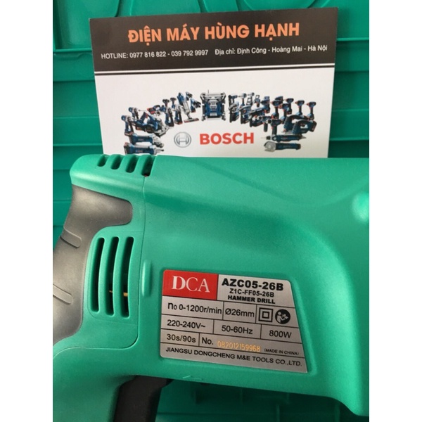 Khoan bê tông DCA AZC05-26B