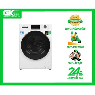 AQD-D900F W MIỄN PHÍ CÔNG LẮP ĐẶT Máy giặt Aqua Inverter 9 kg AQD-D900F W Mới 2020