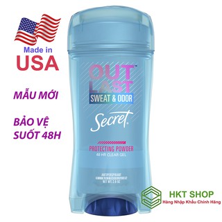 Lăn khử mùi Secret Sweat & Odor Protecting Powder Clear Gel 73g - Nhập khẩu từ Mỹ giá tốt