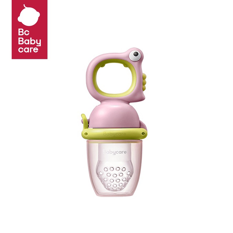 Bc Babycare Trọn Bộ Túi Nhai Tập Ăn Dặm Có 2 silicone Núm Nhai Cho Bé