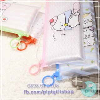 ✏ BÓP VIẾT MOLANG DÂY KÉO ZIPPER 9x21cm 👝