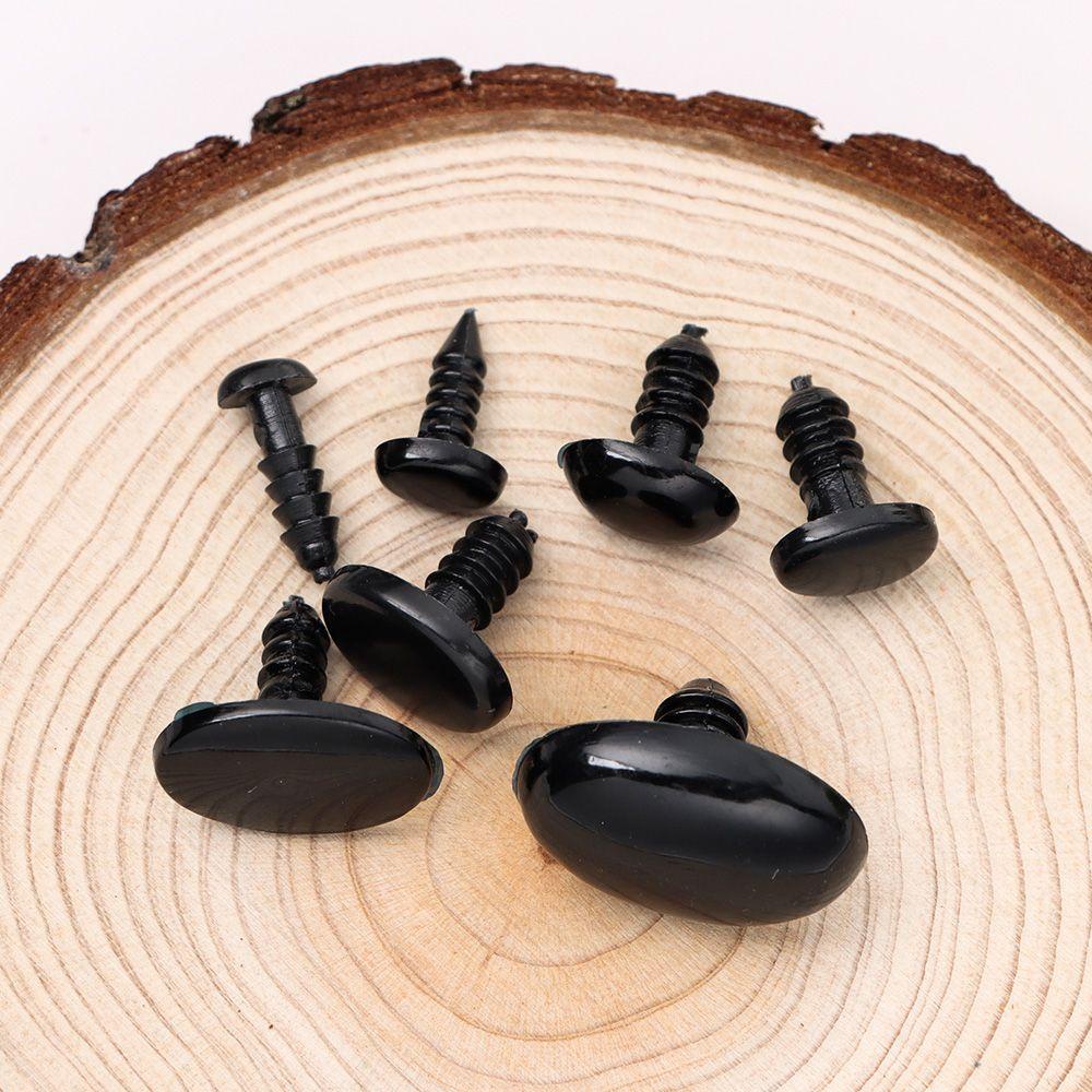 Bộ 50 / 100 Nút Mũi Động Vật Hình Oval Dùng Để Làm Búp Bê DIY