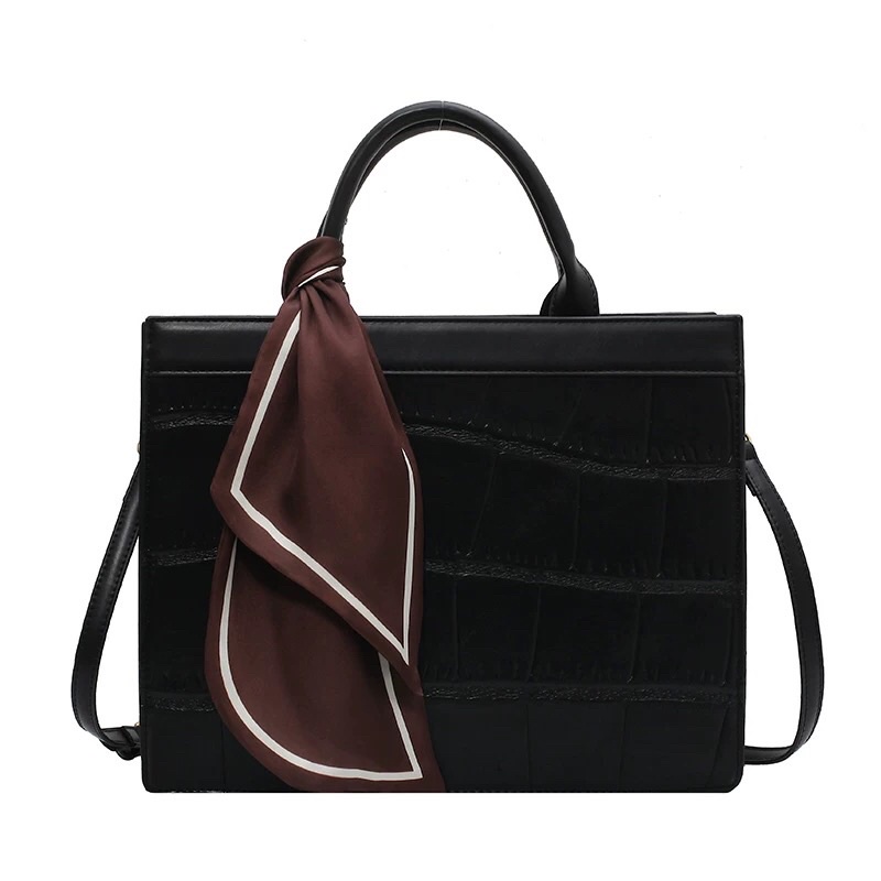 Túi tote da dáng vuông quai xách to đựng vừa A4 túi xách hot nhất năm 2022