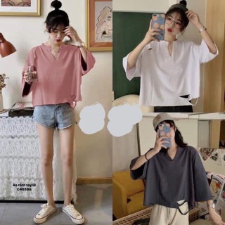 Áo rách tay lỡ ( C)