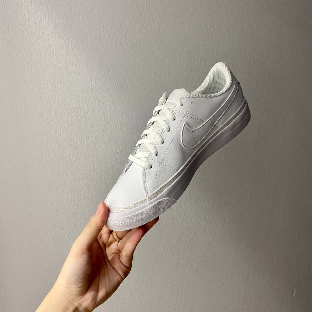 Giày Court Legacy Thể Thao Thời Trang Màu Trắng Nam Nữ Có Sẵn DA5380-104