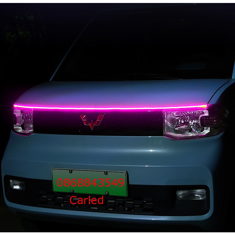 Led dây silicon dẹp độ daylight mí đèn xe ô tô các loại 60cm-80cm-100cm-120cm-150cm-200cm