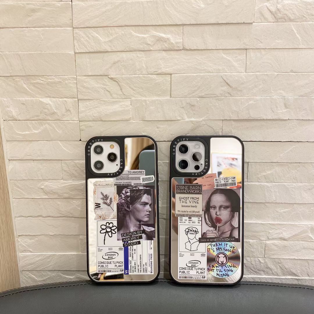 Ốp Điện Thoại Tráng Gương Thời Trang Cho Iphone 12pro Max 12mini 11pro Max Xs Max Xr Se 2020 7 8 Plus | BigBuy360 - bigbuy360.vn