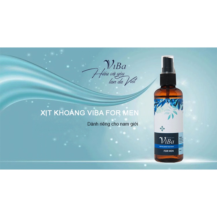 Xịt Khoáng Cấp Ẩm Viba For Men 100ml | BigBuy360 - bigbuy360.vn