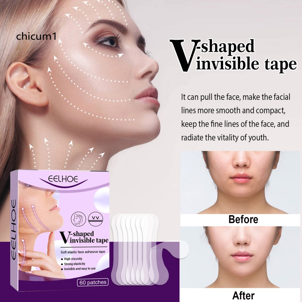 Miếng Dán CC Nâng Cơ Mặt Tạo Khuôn Mặt V-Line Thon Gọn