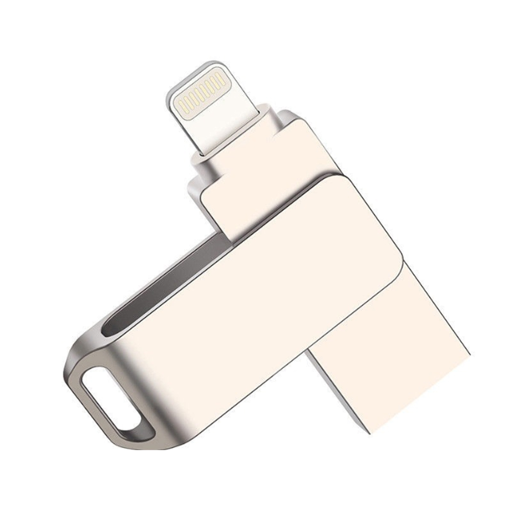 Ổ đĩa USB Flash Drive dành cho iPhone 6 / 6Plus / 7 / 7Plus / 8 / X / 11/12 Usb / Otg Lightning 2 trong 1 Ổ bút | WebRaoVat - webraovat.net.vn