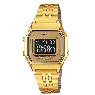 Đồng hồ nữ dây thép không gỉ casio la680wga-9bdf