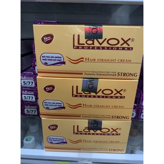 Thuốc duỗi tóc Lavox nano complex phục hồi tóc mini tại nhà (Tặng cặp Bao tay )