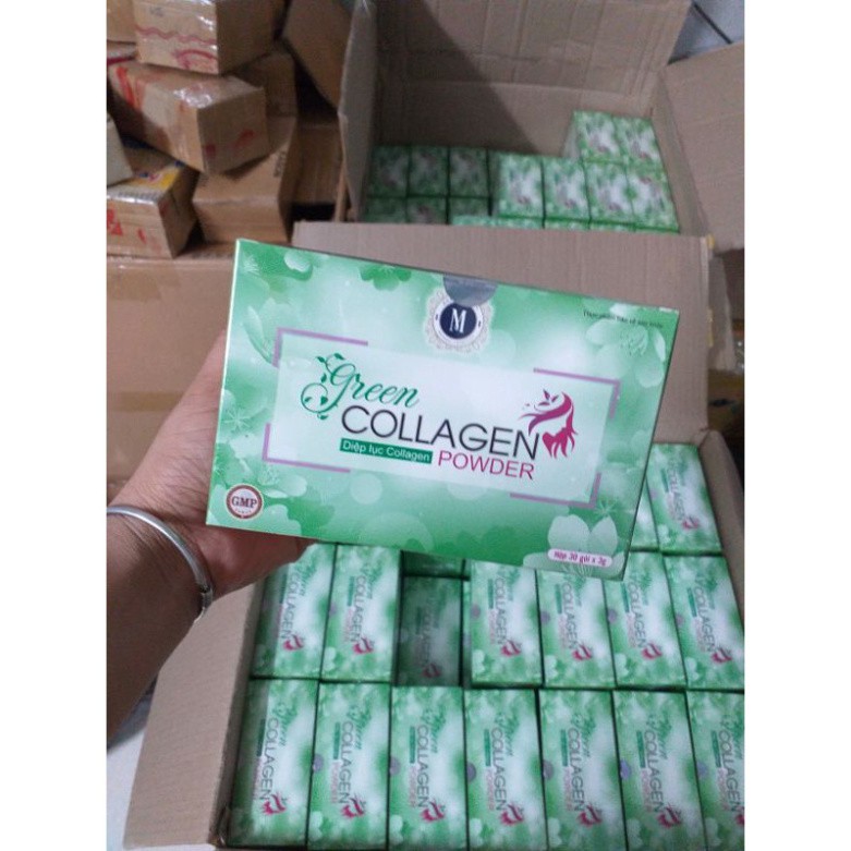 [Bán chạy] TRỢ GIÁ DIỆP LỤC COLLAGEN CHUẨN HÃNG, HỘP 30 GÓI