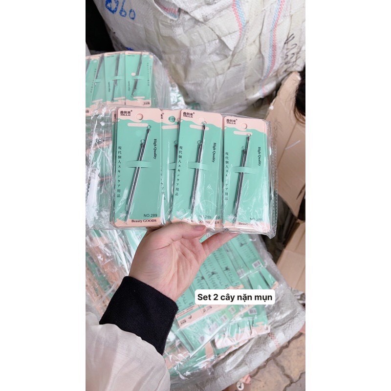 Set 2 Cây Nặn Mụn  Thiết Kế Chuẩn Loại 1