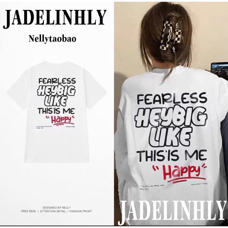 Áo phông nelly heybig sale (có sẵn) 19 like happy