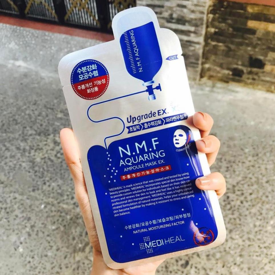 Mặt nạ cấp nước dưỡng ẩm Mediheal N.M.F Aquaring Ampoule Mask _ Mediheal Chính Hãng