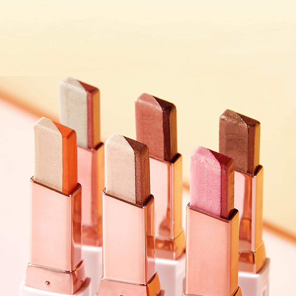 Phấn Mắt Dạng Thỏi Hai Màu Sắc Long Lanh Chống Nước Chống Mồ Hôi