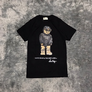 Áo thun nam in chữ Gucci màu đen