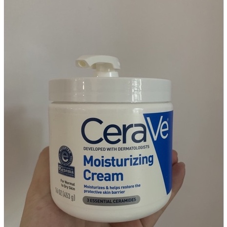 Kem dưỡng ẩm Cerave moisturizing cream cho da mặt và toàn thân , kem cấp ẩm Cerave của Mỹ luckily1702