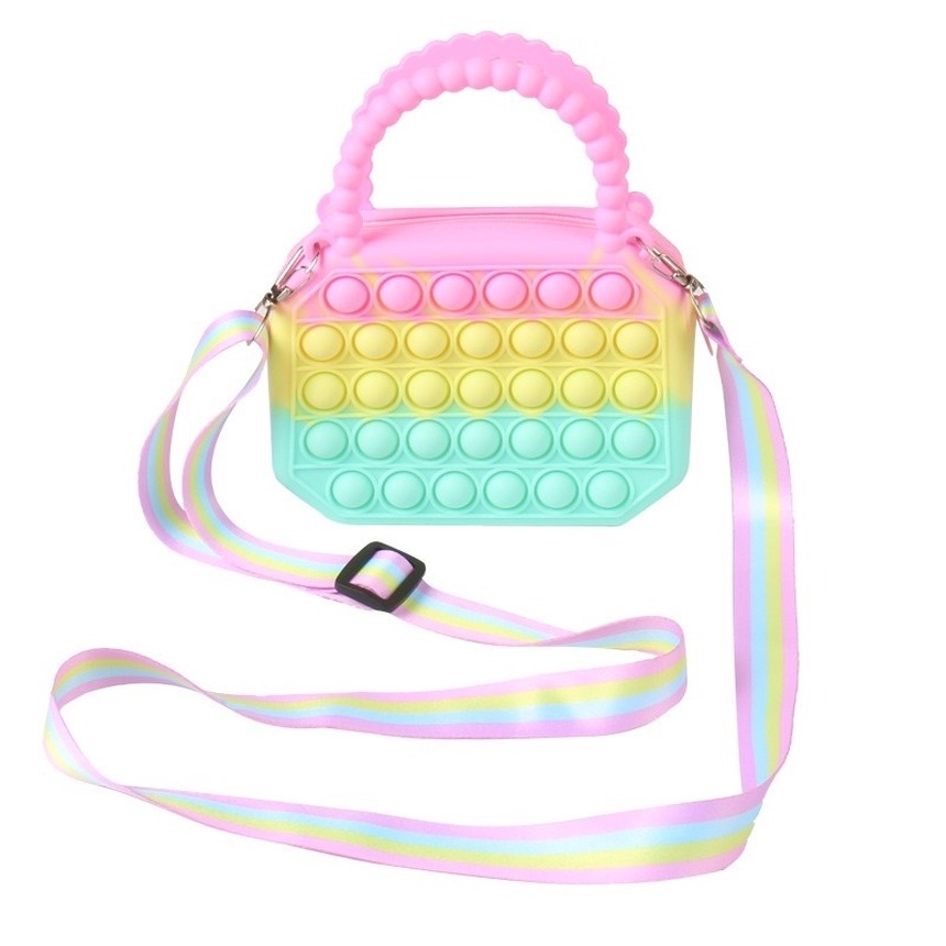 COD Pop it Bag Túi xách màu sắc cầu vồng cỡ lớn dành cho trẻ em yjteam66.vn