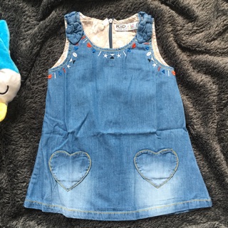 Đầm Denim cho bé gái