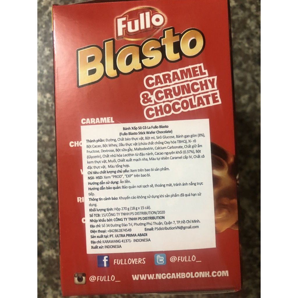 Bánh Fullo Blasto 270gr