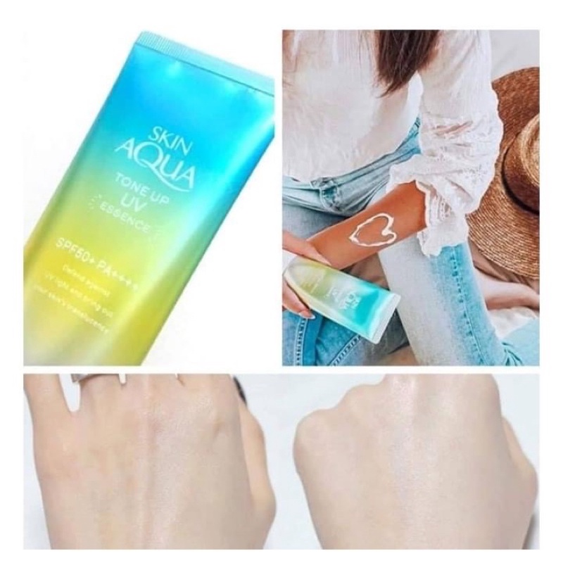Chống Nắng Skin Aqua Tone Up Xịt,Cream,Milk Nhật Bản