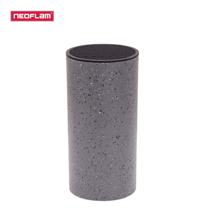 Ống cắm dao Neoflam Hàn Quốc. Kích thước : 12.5 x 23.5, Trọng lượng: 620g, Cất trữ được 7 cây